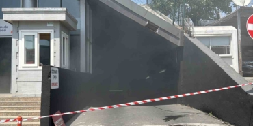 Şişli Kaymakamlığı Tapu Müdürlüğü’nde yangın paniği