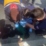 Ümraniye’de karşıdan karşıya geçen çifte panelvan çarptı: 1 ağır yaralı