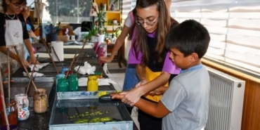 Balıkesir’de gençlerin yaz tatili dolu dolu geçiyor