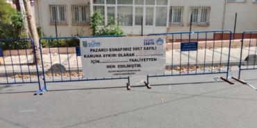 Silivri Belediyesi’nden yanıltıcı etiket kullanan esnafa tezgah kapatma cezası