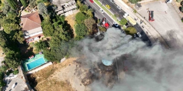Pendik’te atık su arıtma tesisinde çıkan yangın söndürüldü