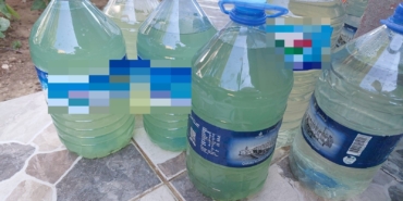 Tekirdağ’da musluklardan yeşil su aktı, mahalleli isyan etti