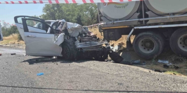Tekirdağ’da korkunç kazada otomobildeki 4 kişi öldü