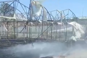 Gönen’de çıkan ot yangınında maddi zarar oluştu