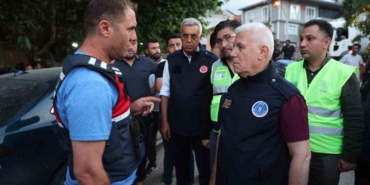 Başkan Bozbey’den yangın bölgesine ziyaret