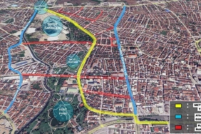Metrobüs hattı projesinin ardından sürücülere alternatif güzergah bilgilendirmesi
