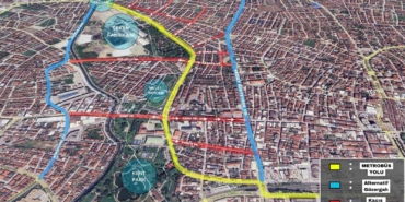 Metrobüs hattı projesinin ardından sürücülere alternatif güzergah bilgilendirmesi