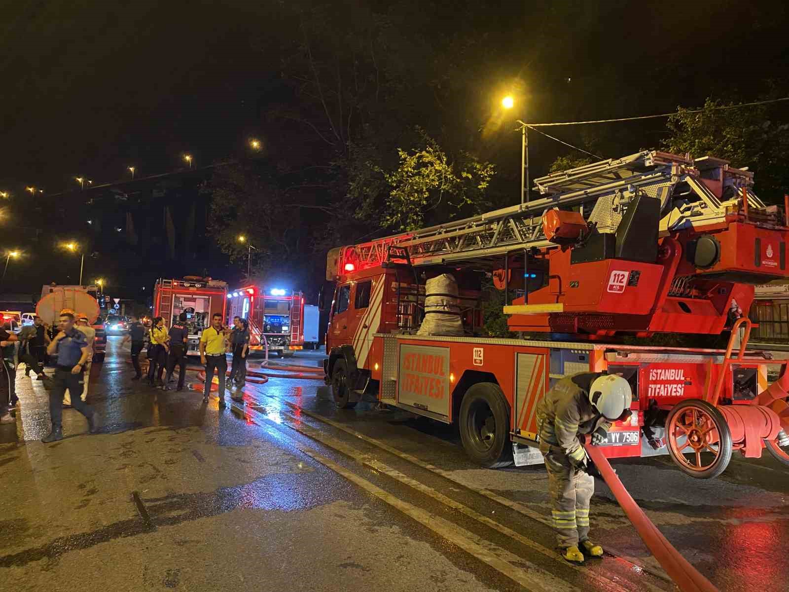 Beykoz’da ağaçlık alanda çıkan yangın söndürüldü
