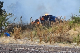 Tekirdağ’da anız yangını ormanlık alana sıçradı