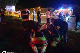 Balıkesir’de motosikletle otomobil kaza yaptı; 1ölü, 1 yaralı