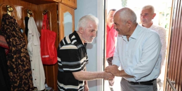 Başkan Büyükgöz’den Kıbrıs gazisine vefa ziyareti