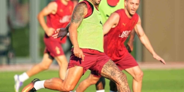 Galatasaray, çift antrenman yaptı