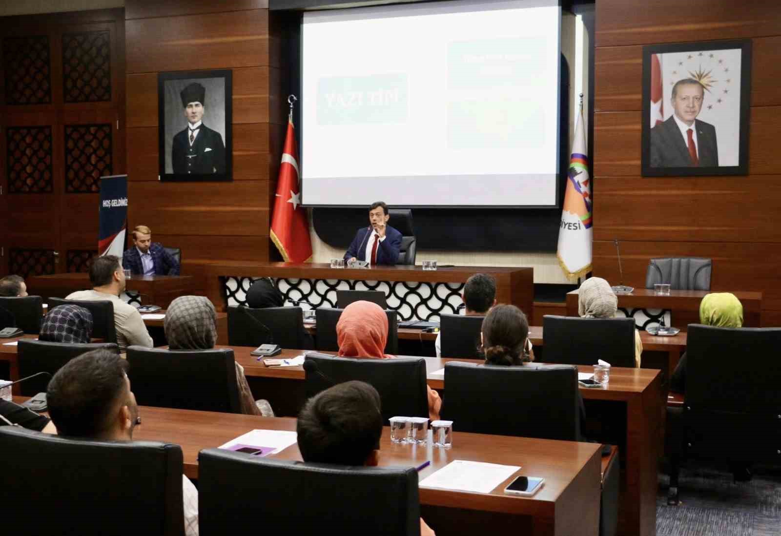 Personele "resmi yazışma" eğitimi