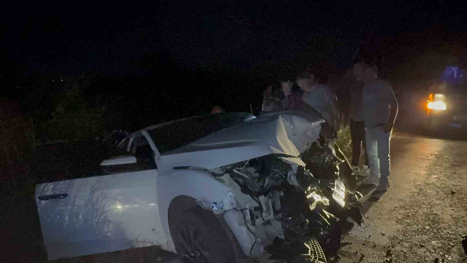 Gönen-Sarıköy 3 araçlı zincirleme kaza: 9 yaralı