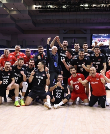 A Milli Erkek Voleybol Takımı, Almanya’yı 3-1 mağlup etti