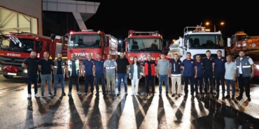 Manisa’daki orman yangınına Sakarya’dan destek