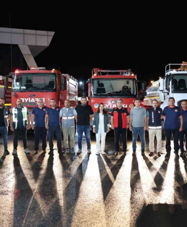 Manisa’daki orman yangınına Sakarya’dan destek