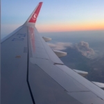 Felaketin boyutu yolcu uçağından böyle görüntülendi