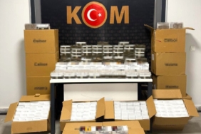 Yalova’da 150 bin adet dolu makaron ele geçirildi