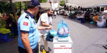 Şişli Belediyesi’nden ilçedeki pazar yerlerine yönelik denetim