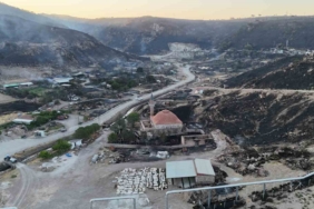 (ÖZEL) Ayvacık’ta 4 köyün etkilendiği orman yangınında bin 960 futbol sahası büyüklüğünde alan yandı