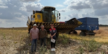 İpsala’da biçerdöver hasat kontrolleri yapıldı