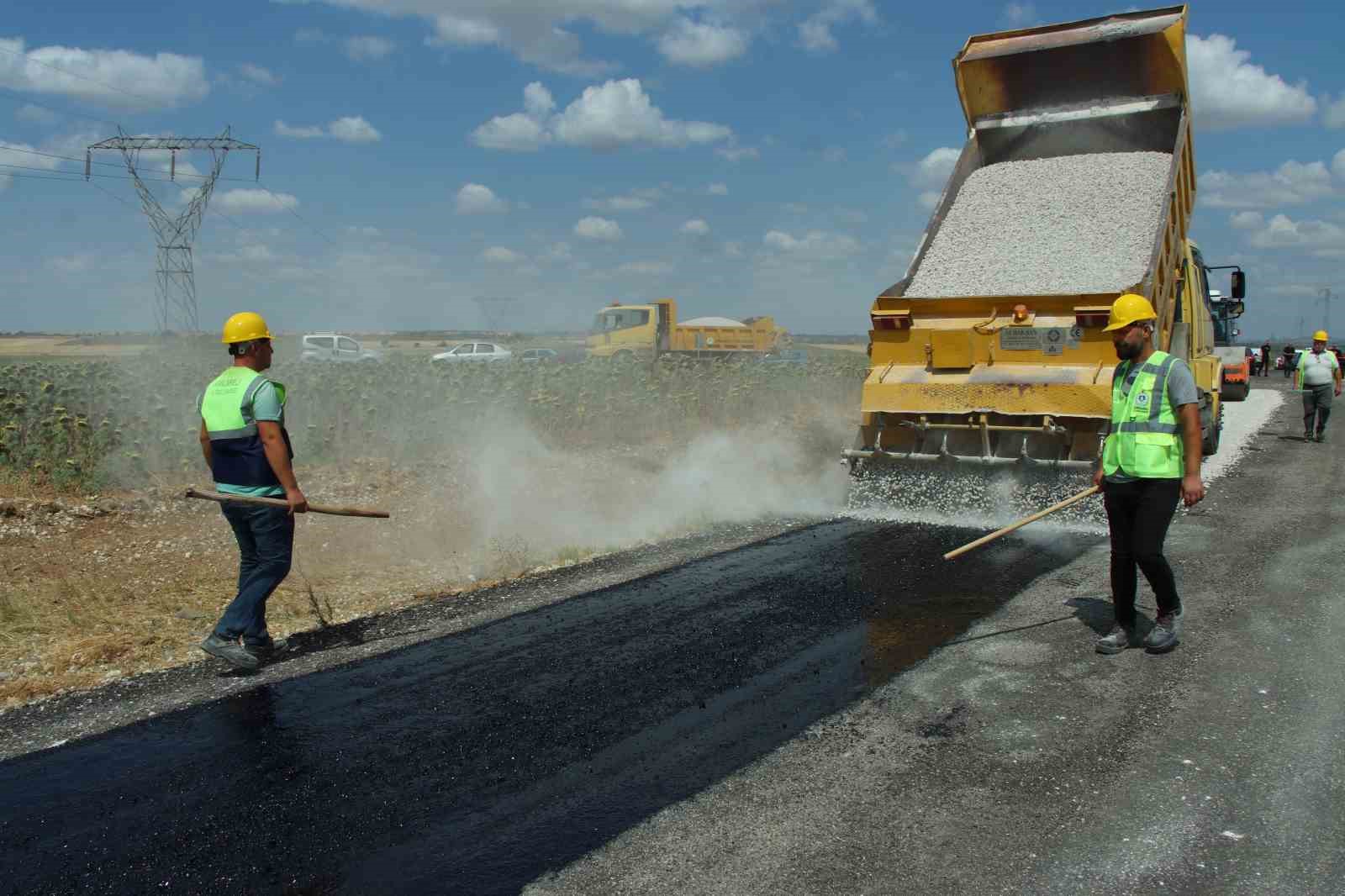 Kırklareli’nde asfalt sezonu açıldı