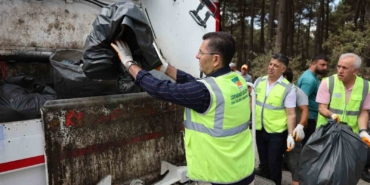 Çekmeköy’de yangın tehlikesine karşı temizlik seferberliği