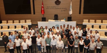 Yangınlarla mücadelede görev alan ekibe anlamlı teşekkür