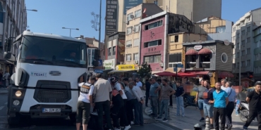 Ezilmekten kıl payı kurtuldu