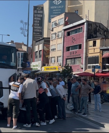 Ezilmekten kıl payı kurtuldu