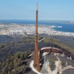 Çanakkale’de yaşanan orman yangınında yanan yerler dron ile görüntülendi