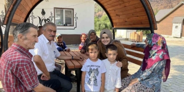 Kaymakam Kılıç, yangın sonrası çalışmaları yerinde inceledi