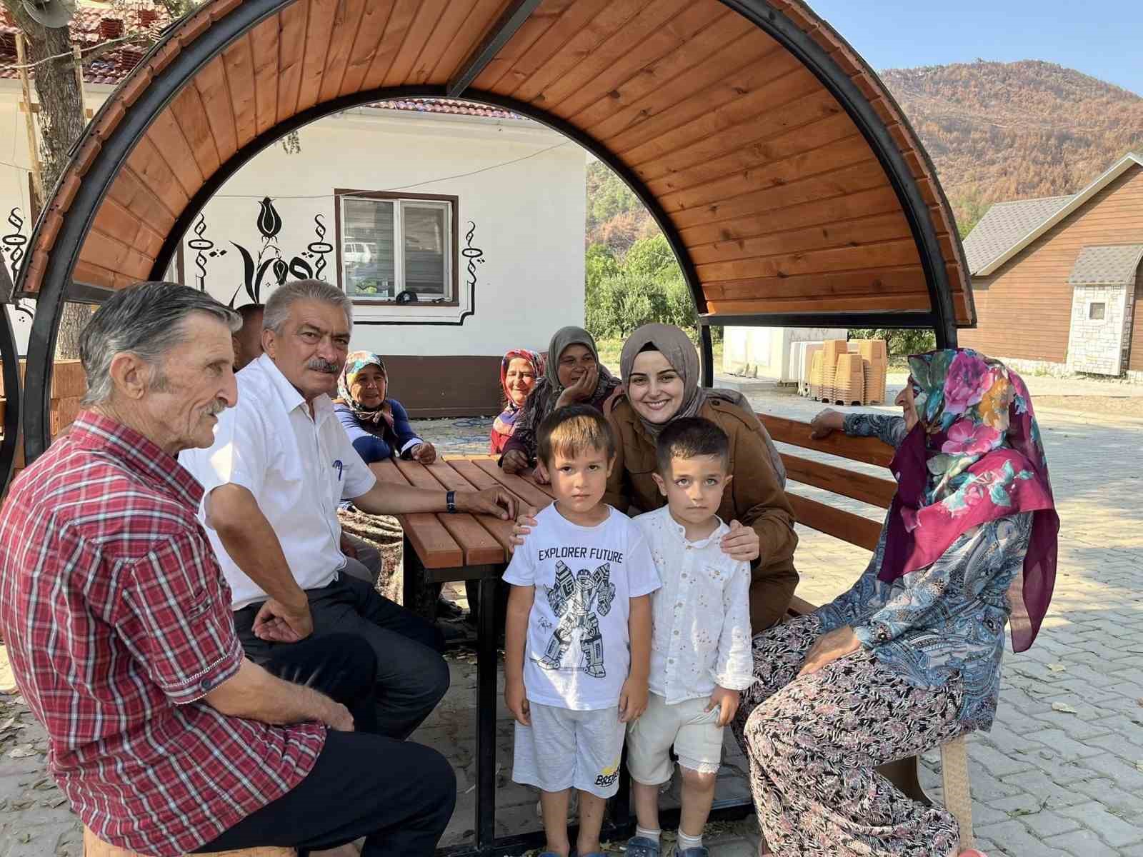 Kaymakam Kılıç, yangın sonrası çalışmaları yerinde inceledi