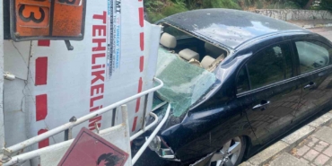 Üsküdar’da akaryakıt tankeri devrildi: 1 yaralı