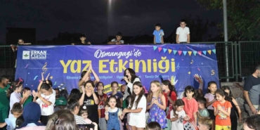 Yaz etkinliklerinde çocuklar ve aileler doyasıya eğlendi