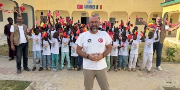 Afrika’da UKABDER’in iyilik gönüllüsü: Afrika Abisi