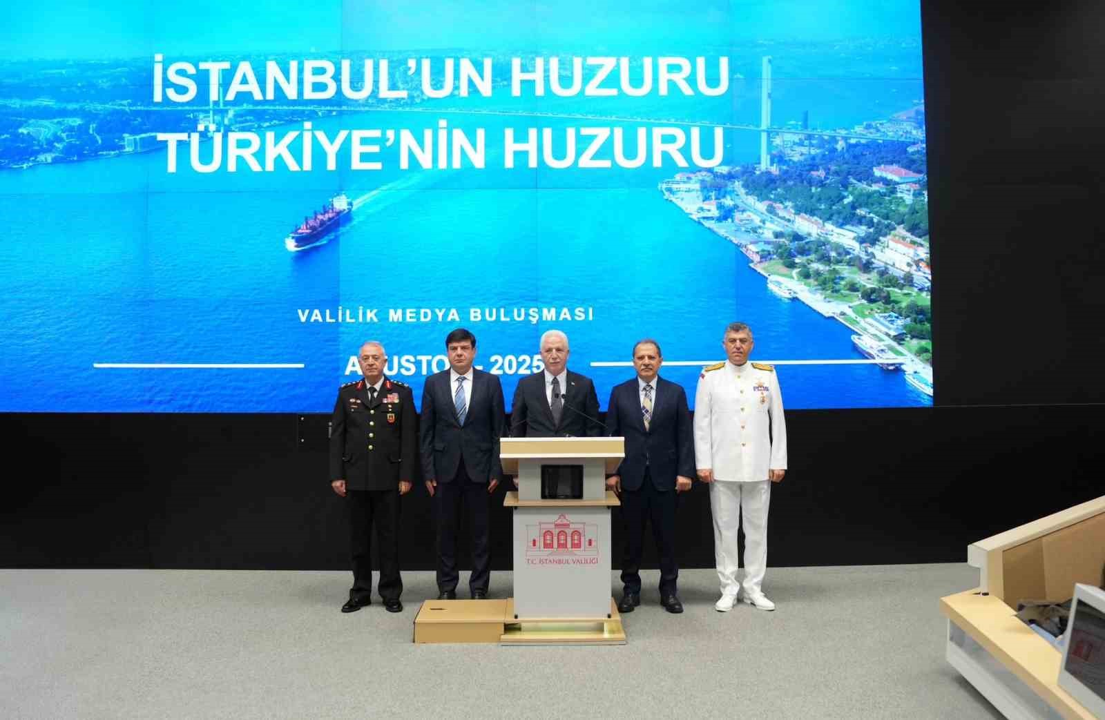 İstanbul Valisi Davut Gül: "2025 yılının ilk 7 ayında 166 operasyonda 110 organize suç çetesi çökertildi, bin 92 şahıs yakalandı"