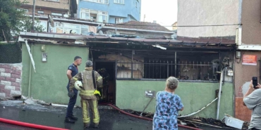 Sarıyer’de gecekondu yangını: 2 ağır yaralı
