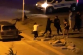 Bursa’da gençler arasında kavga: Cadde boks ringine döndü