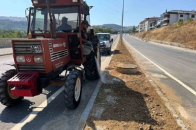 Söğüt’te refüjler ve yeşil alanlar yenileniyor