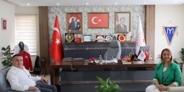 Başkan Tekin, İl Müdürü Demir ile bir araya geldi