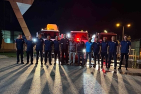 Çanakkale’deki orman yangınına Sakarya’dan destek