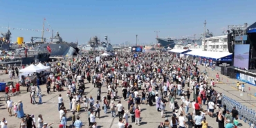 TEKNOFEST’te 30 Ağustos yoğunluğu havadan görüntülendi