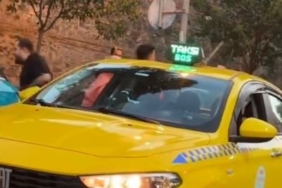 Nişantaşı’nda dehşet anları: Sopayla kadının üzerine yürüdü