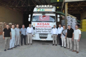 Şarköy’deki yangında zarar gören üreticilere yem yardımı