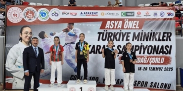 Bilecikli sporcu Türkiye Minikler Karate Şampiyonası’nda büyük başarı elde etti