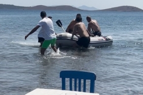 Yürüyerek gidilen adada can pazarı