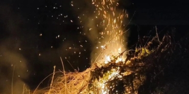Bayırköy’de anız yangını yayılmadan söndürüldü