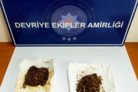 Keşan’da polisin durdurduğu şüpheliden uyuşturucu ele geçirildi